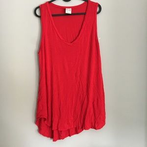 ModCloth red sleevless tunic